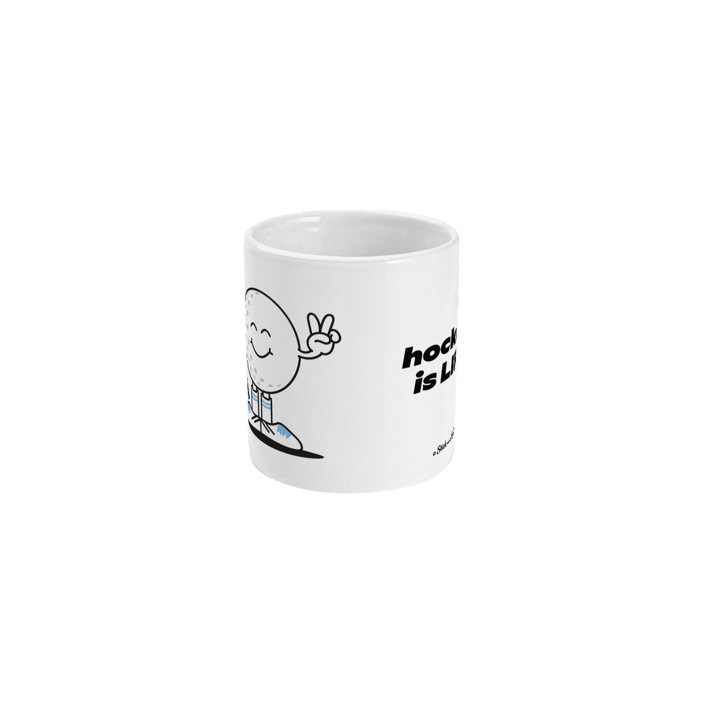 hockey is life mug