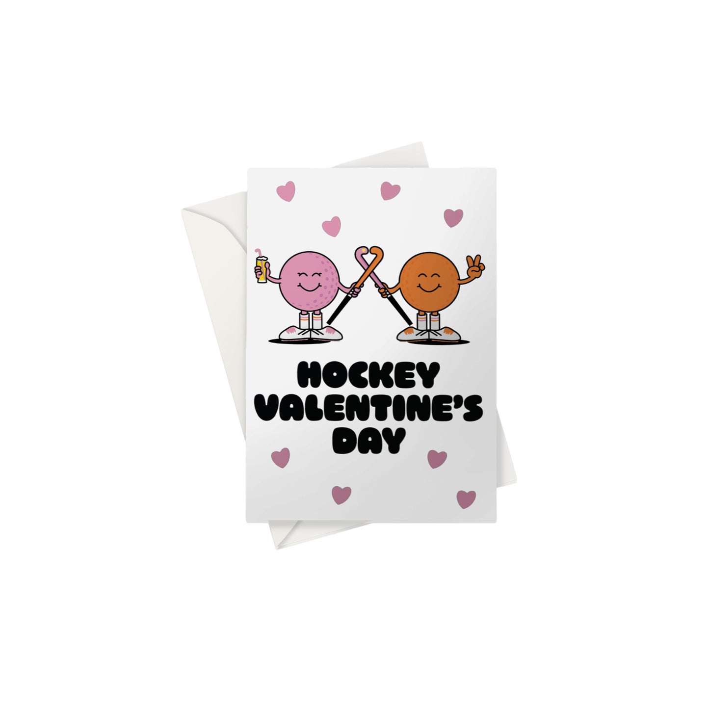 hockey valentine’s day card